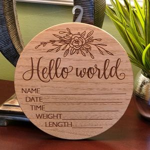 Newborn Wall Decor